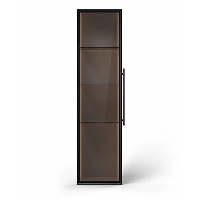 Skleněná dvířka chladničky na víno